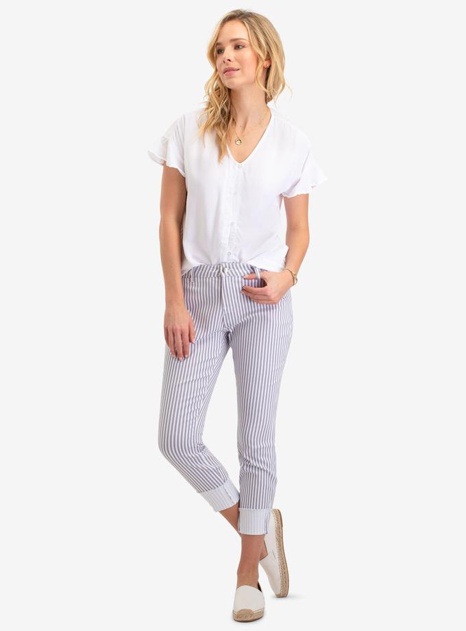 USPA STRIPED CROP JEGGING Best Seller