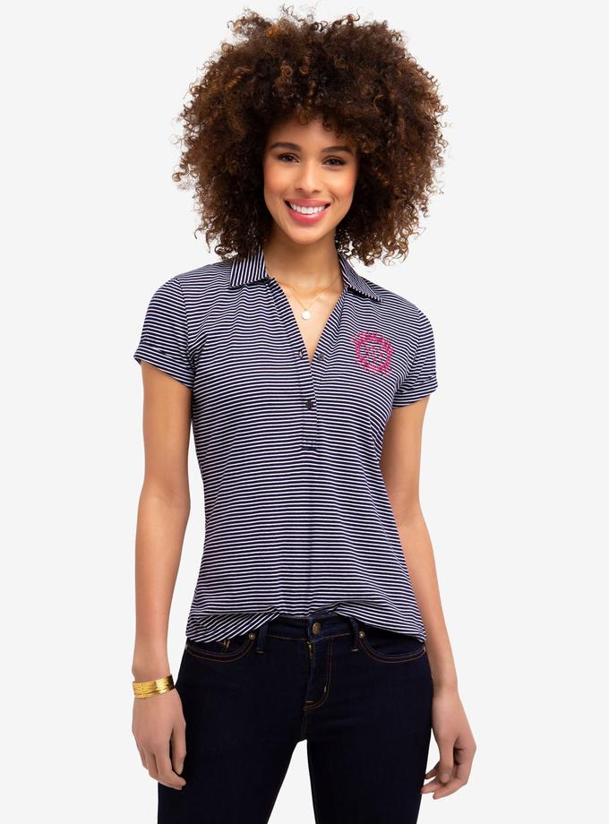 USPA STRIPED POLO SHIRT For Sale