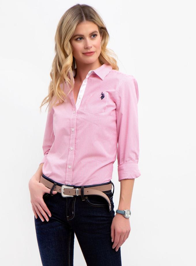 USPA STRIPED POPLIN SHIRT Best Buy