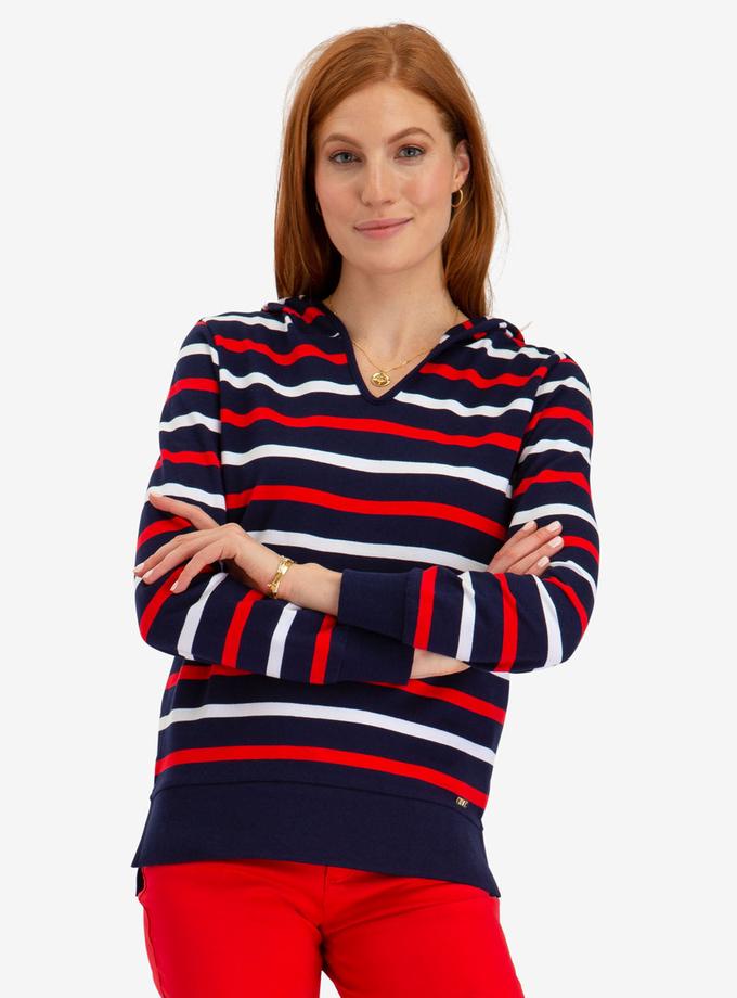 USPA STRIPED SWEATSHIRT High Quality