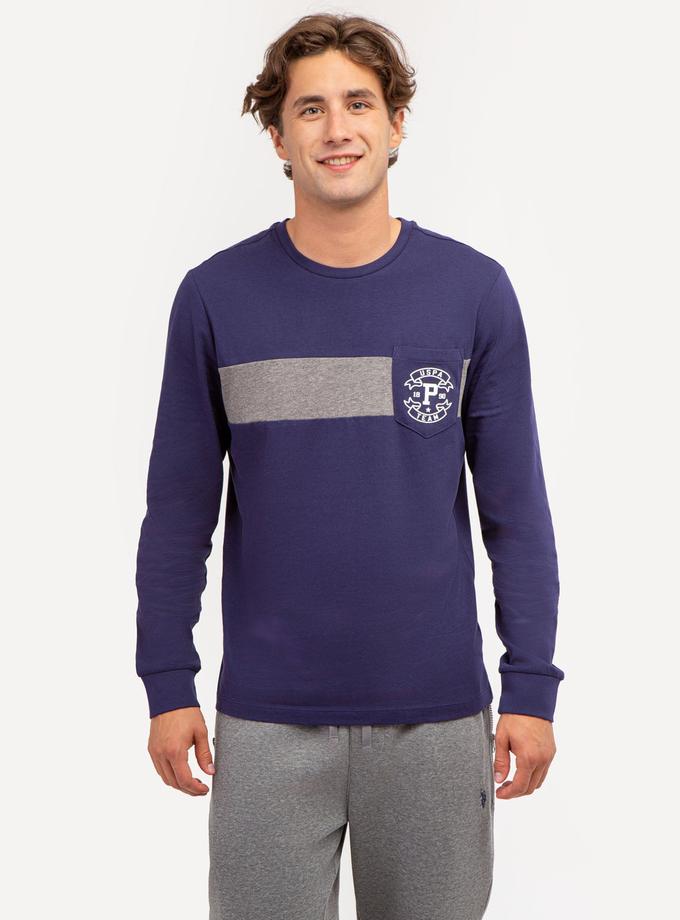 USPA TEAM COLORBLOCK LONG SLEEVE T-SHIRT Free shipping