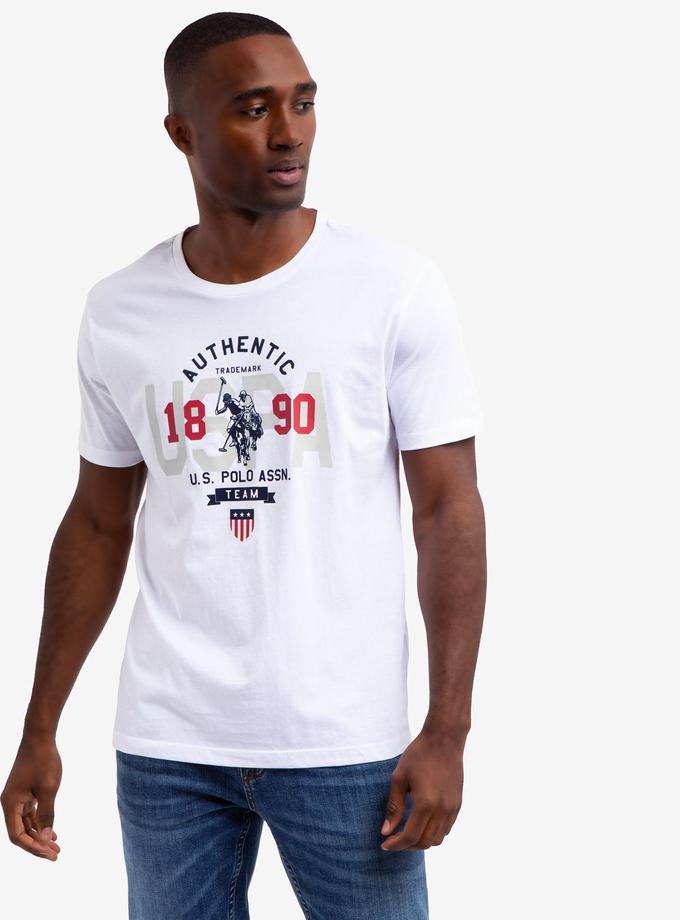 USPA TEAM GRAPHIC PRINT T-SHIRT Best Price