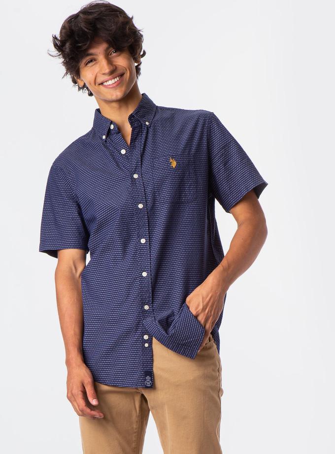 USPA TEXTURED DOBBY SHORT SLEEVE SHIRT Free shipping