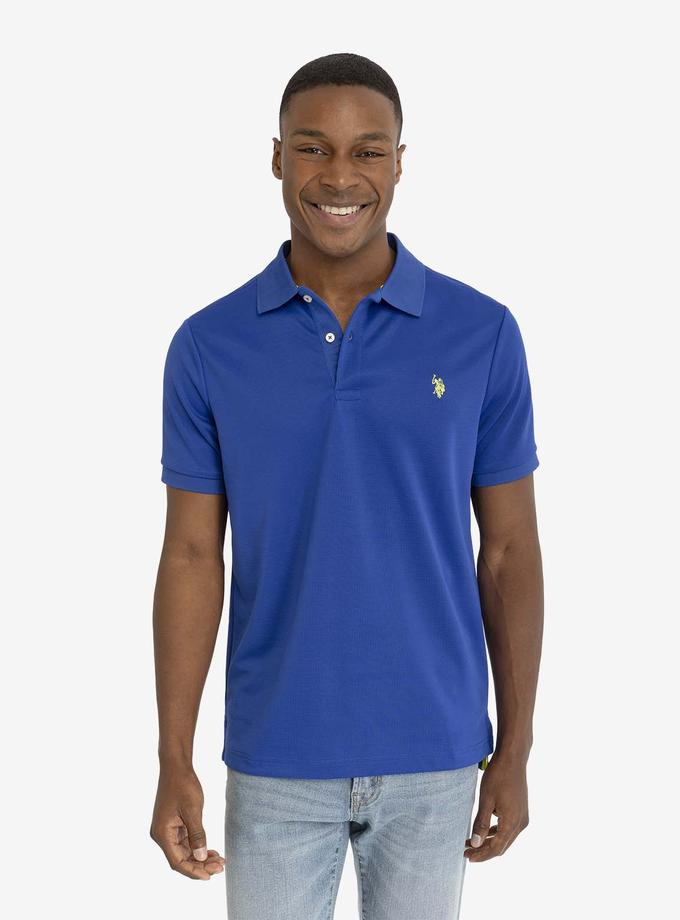 USPA TEXTURED OTTOMAN POLO SHIRT Free shipping