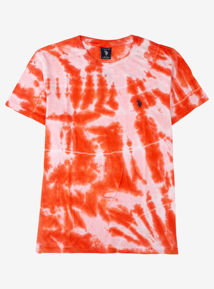 USPA TIE DYE CREW NECK T-SHIRT New Arrival