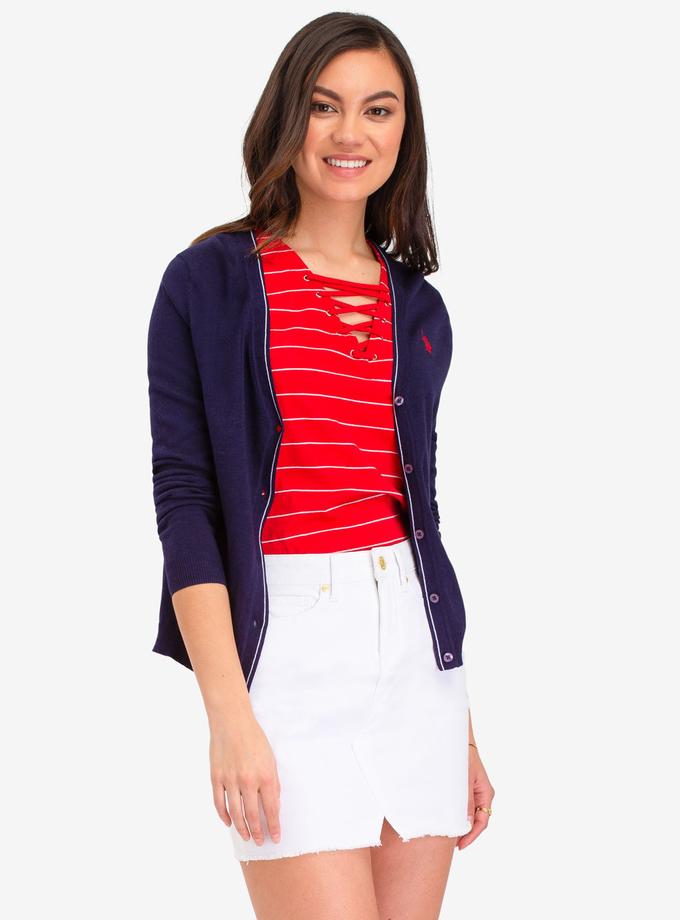 USPA TIPPED CARDIGAN Same Day Delivery