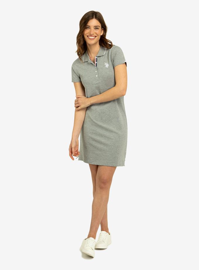 USPA TIPPED POLO DRESS Free shipping