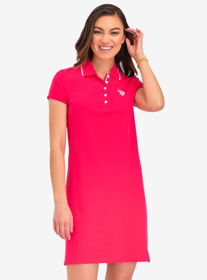 USPA TIPPED POLO DRESS New Arrival