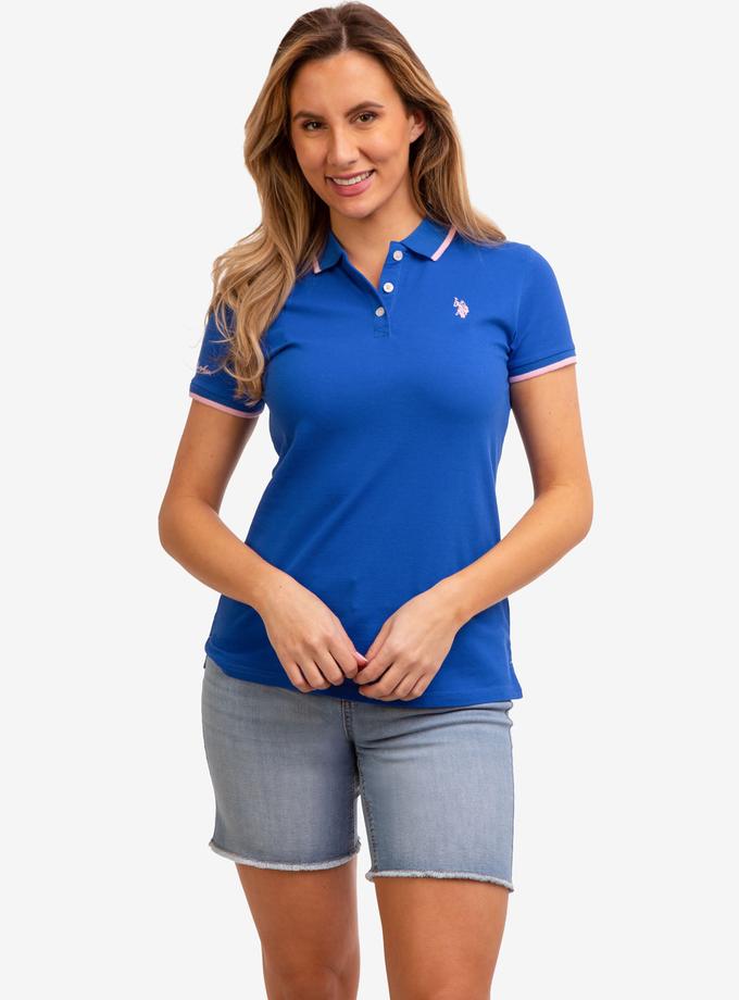 USPA TIPPED POLO SHIRT Free shipping