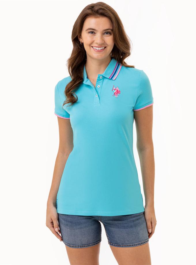 USPA TIPPED VARSITY POLO SHIRT Same Day Delivery