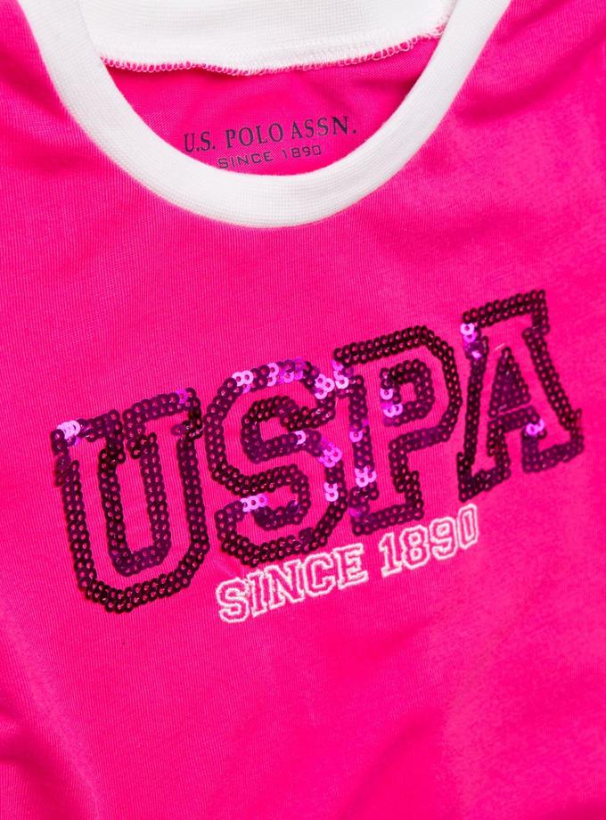 USPA TODDLER 2 PIECE SET: SPARKLE TEE & LEGGINGS New Arrival