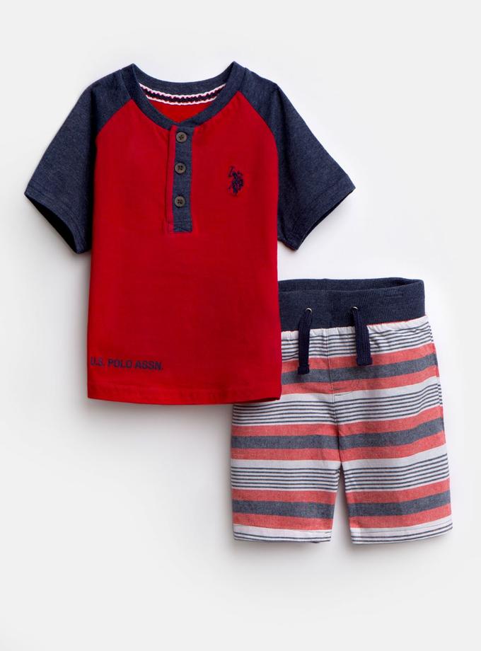 USPA TODDLER 2 PIECE SET - Tee & Shorts Best Buy