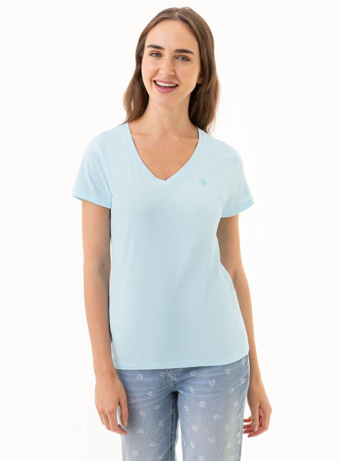 USPA TONAL V-NECK T-SHIRT Free shipping