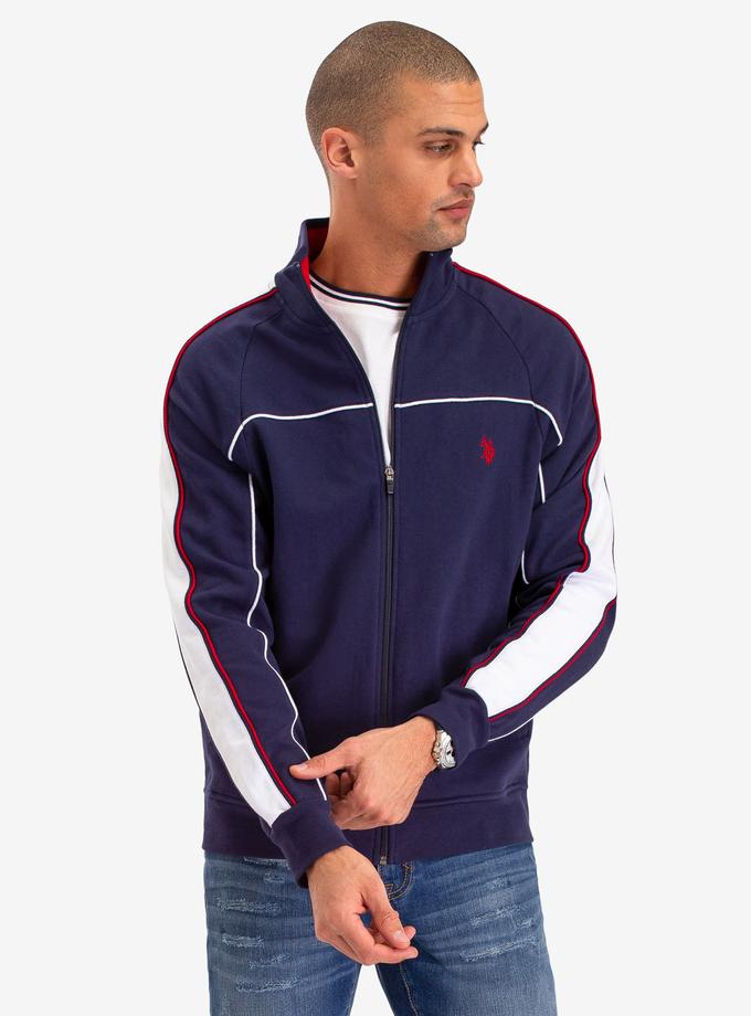 USPA TRACK JACKET WITH PIPING High Quality