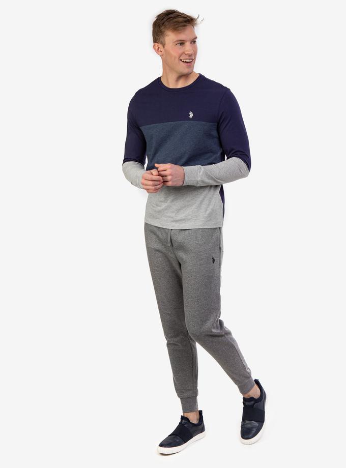 USPA TRI COLORBLOCK LONG SLEEVE T-SHIRT Best Price