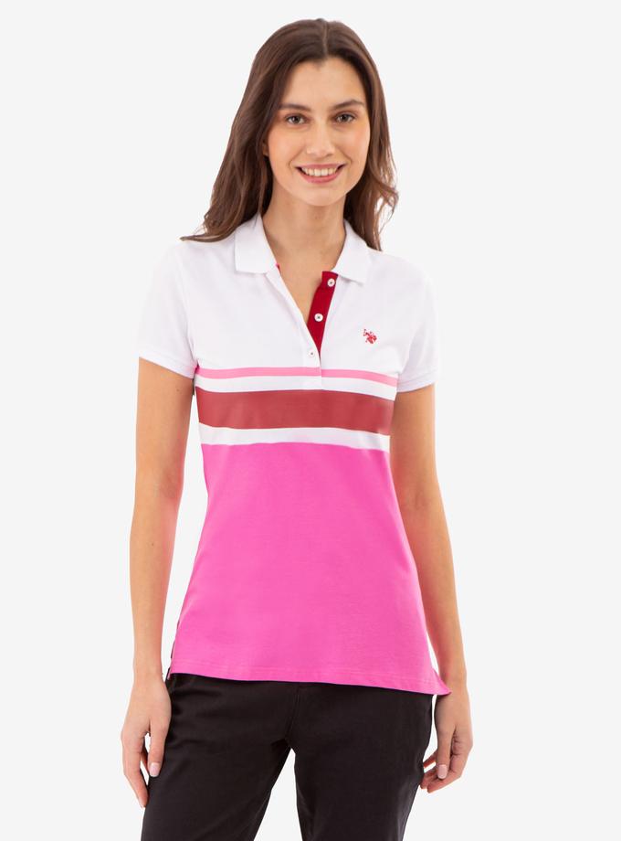 USPA TRI COLORBLOCK POLO SHIRT Best Buy