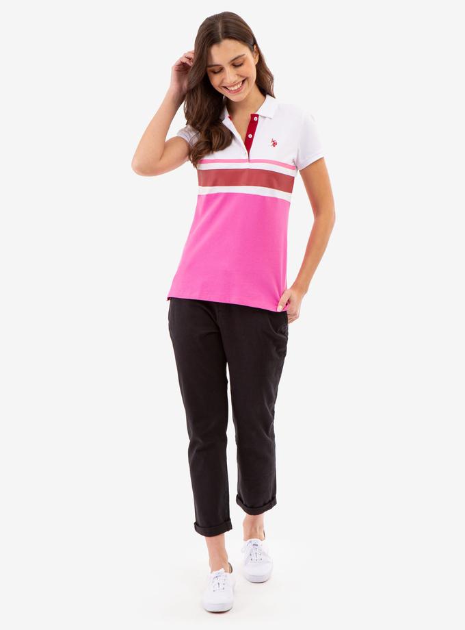 USPA TRI COLORBLOCK POLO SHIRT Best Buy