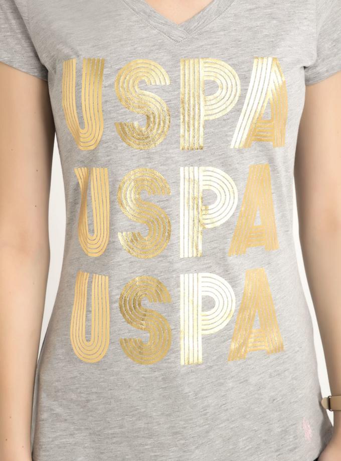 USPA TRIO V-NECK T-SHIRT Best Price