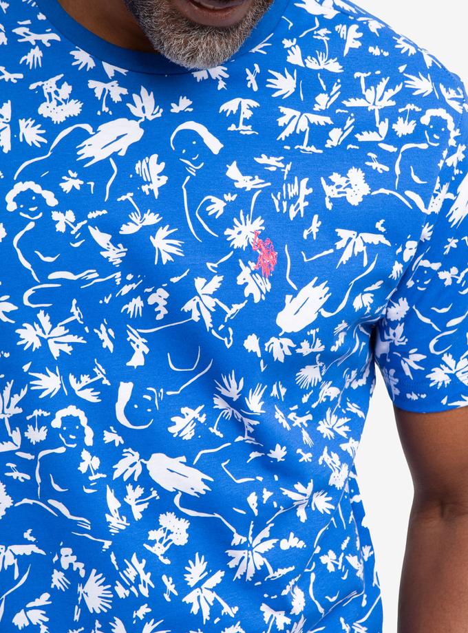 USPA TROPICAL PRINT JERSEY T-SHIRT Best Buy