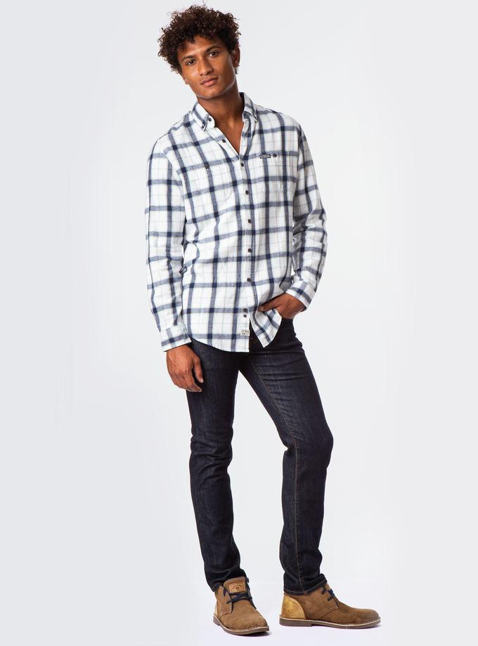 USPA TWO POCKET PLAID UTILITY SHIRT Same Day Delivery