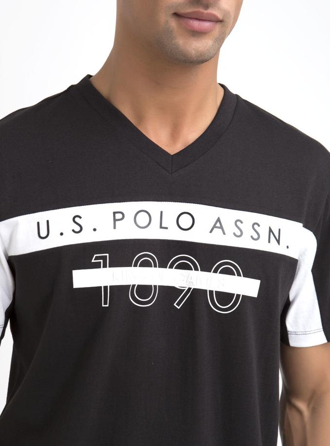 USPA U.S. POLO ASSN. 1890 V-NECK T-SHIRT On Sale