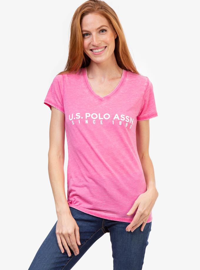 USPA U.S. POLO ASSN. BURNOUT T-SHIRT For Sale