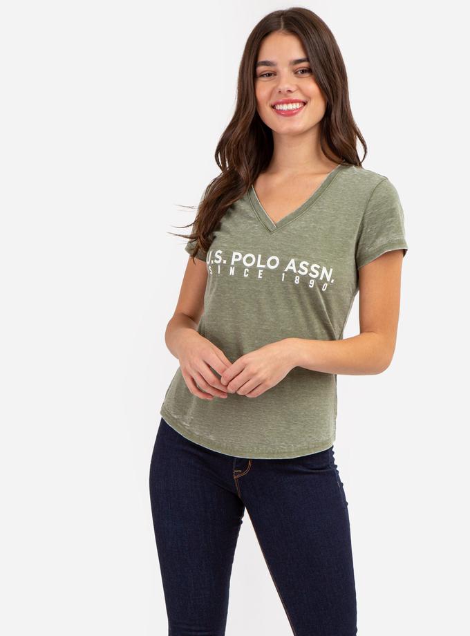 USPA U.S. POLO ASSN. BURNOUT T-SHIRT Same Day Delivery