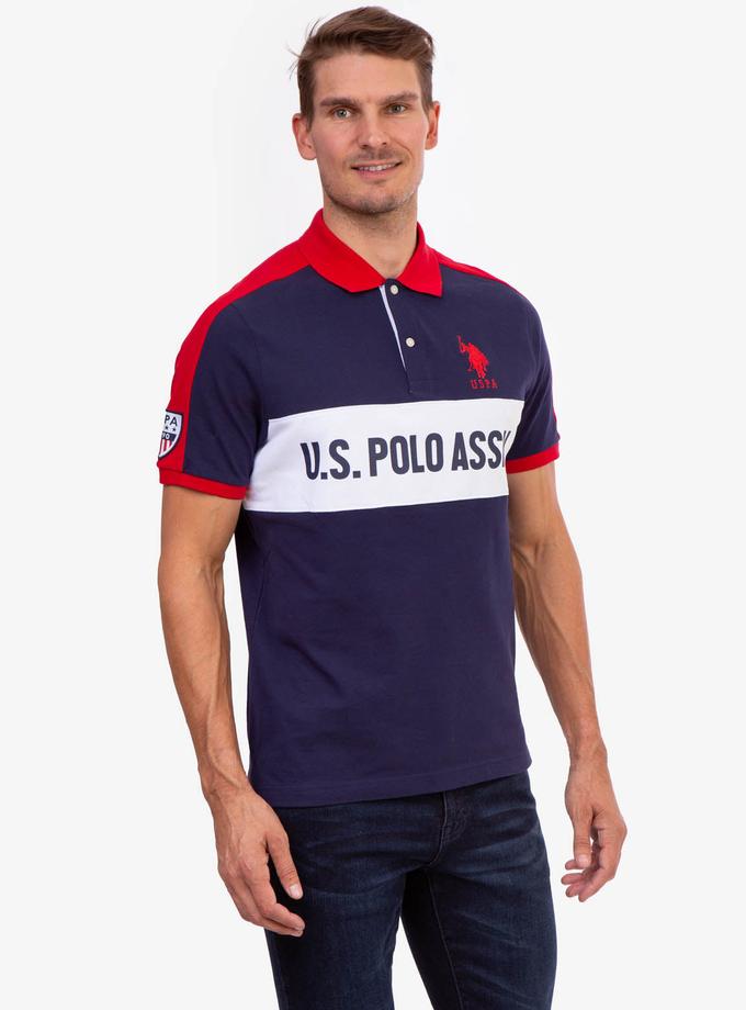 USPA U.S. POLO ASSN. COLORBLOCK POLO SHIRT Best Price