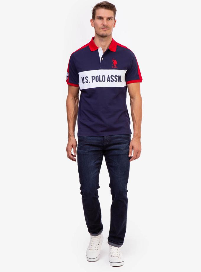 USPA U.S. POLO ASSN. COLORBLOCK POLO SHIRT Best Price