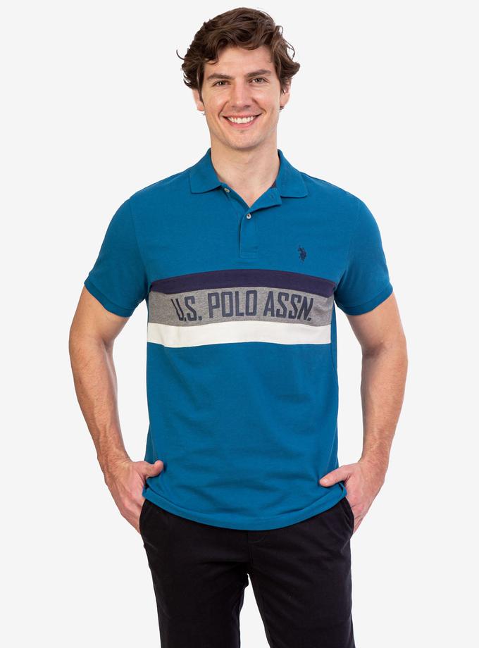 USPA U.S. POLO ASSN. COLORBLOCK POLO SHIRT On Sale