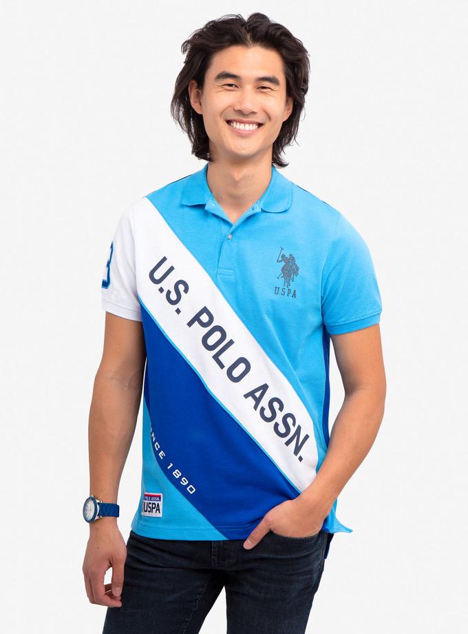 USPA U.S. POLO ASSN. DIAGONAL POLO SHIRT New Arrival