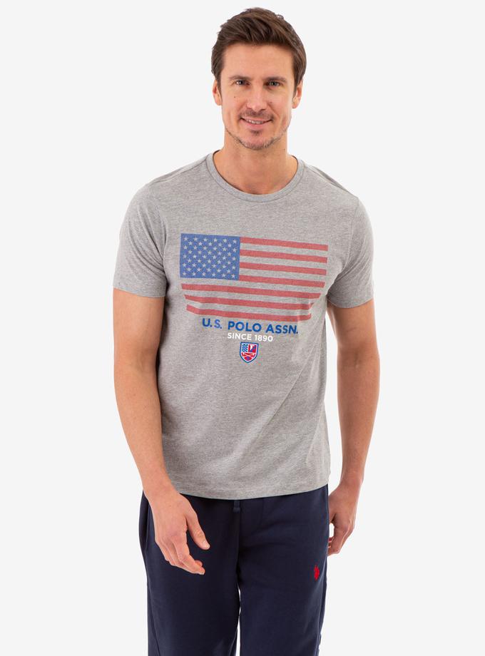 USPA U.S. POLO ASSN. FLAG GRAPHIC T-SHIRT Best Price