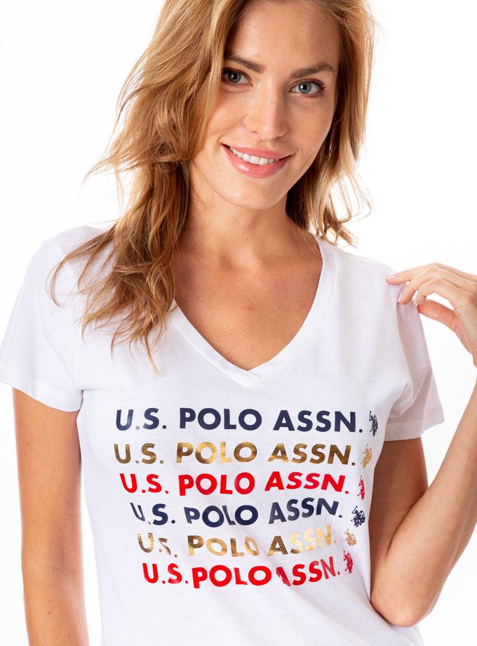 USPA U.S. POLO ASSN. REPEAT LOGO T-SHIRT Same Day Delivery