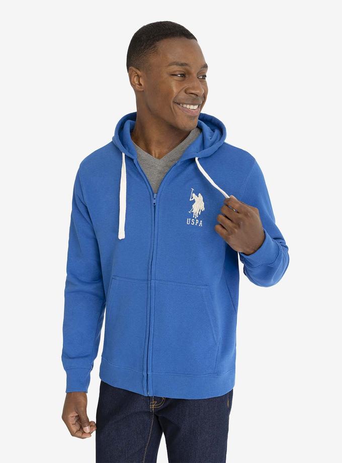 USPA U.S. POLO ASSN. SOLID FLEECE FULL ZIP HOODIE Best Buy