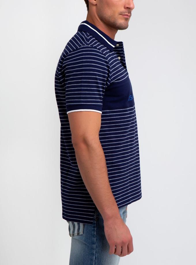 USPA U.S. POLO ASSN. STRIPED POLO SHIRT For Sale