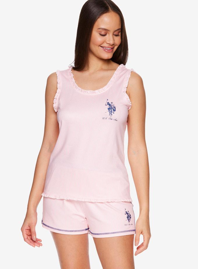 USPA U.S. POLO ASSN. TANK AND SHORT SET Same Day Delivery