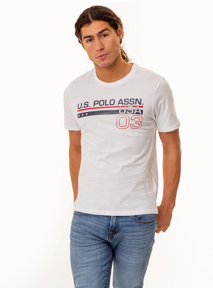 USPA U.S. POLO ASSN. USA GRAPHIC T-SHIRT For Sale