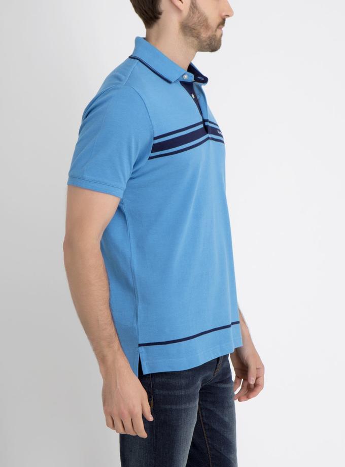 USPA US POLO CHEST STRIPED POLO SHIRT High Quality