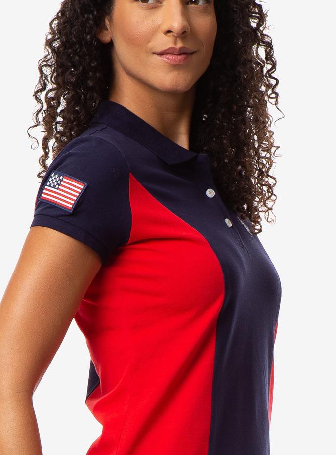 USPA USA SIDE PANEL POLO SHIRT On Sale