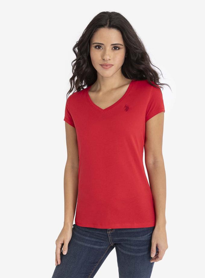 USPA V-NECK T-SHIRT Best Price