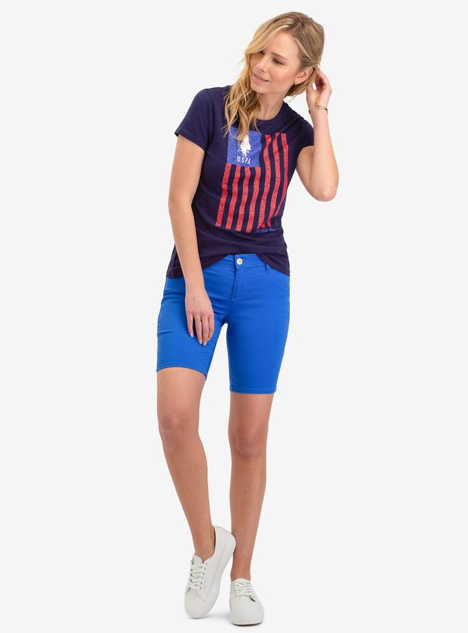 USPA VERTICAL FLAG GRAPHIC T-SHIRT Free shipping