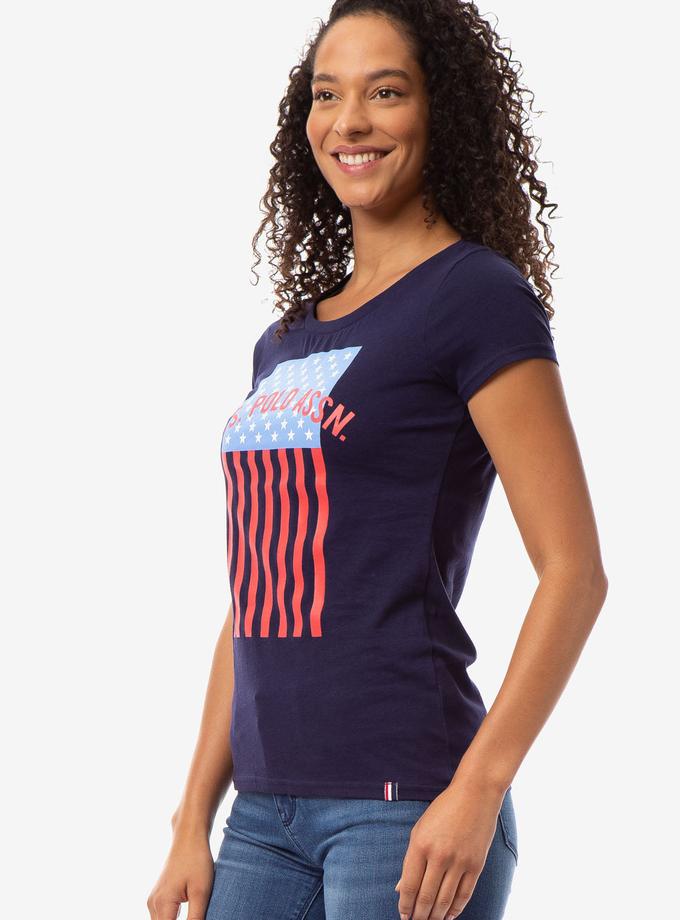 USPA VERTICAL FLAG T-SHIRT Best Seller