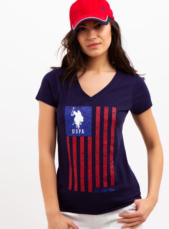 USPA VERTICAL FLAG T-SHIRT Free shipping