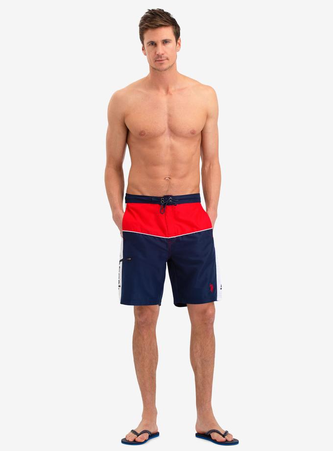 USPA VERTICAL LOGO SWIM TRUNKS Same Day Delivery