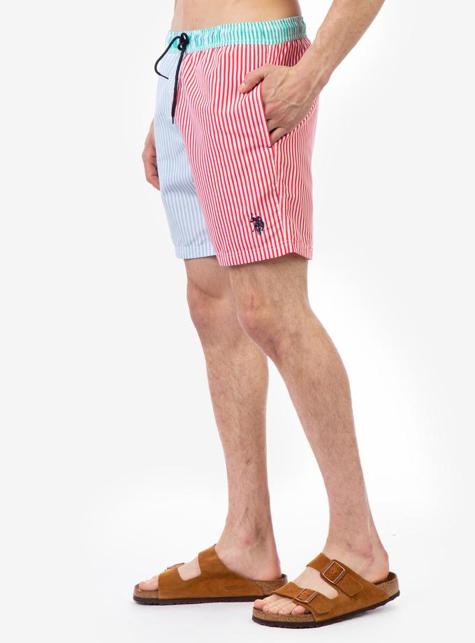 USPA VERTICAL STRIPE POCKET SWIM TRUNKS New Arrival