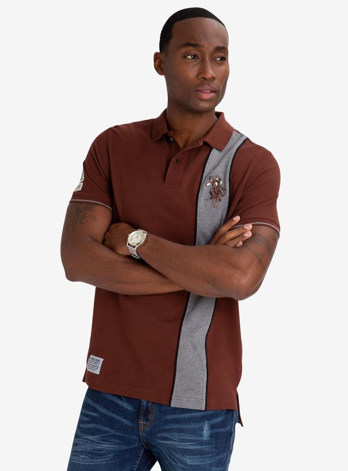 USPA VERTICAL STRIPE POLO SHIRT Best Buy