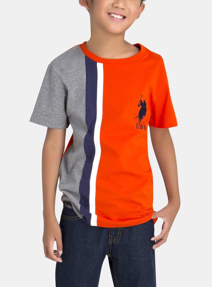 USPA VERTICAL STRIPE T-SHIRT Best Price