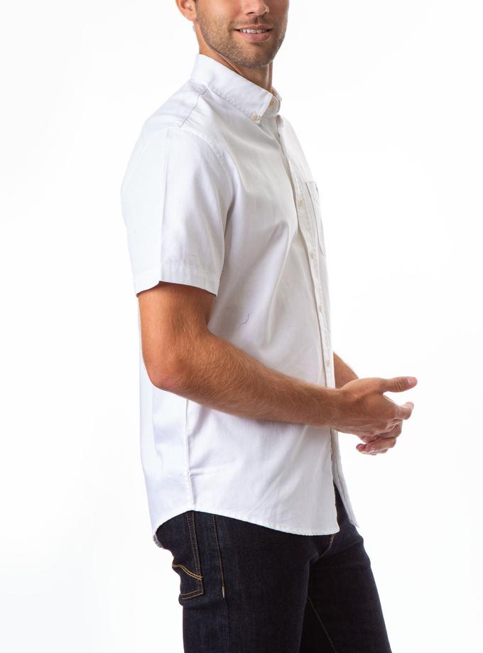 USPA WHITE DENIM SHORT SLEEVE SHIRT Best Seller