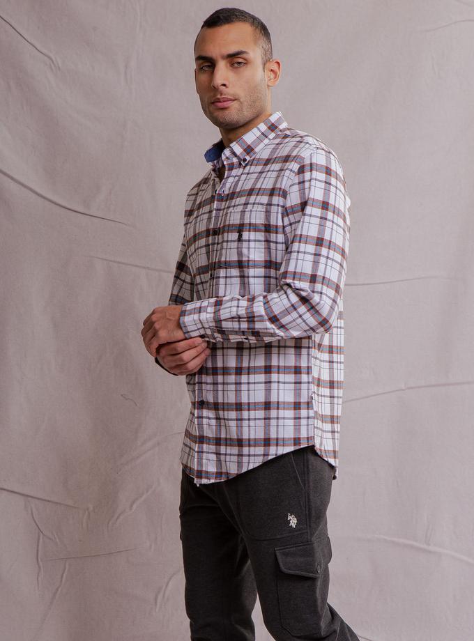 USPA WHITE LABEL RECYCLED PLAID SHIRT Best Price