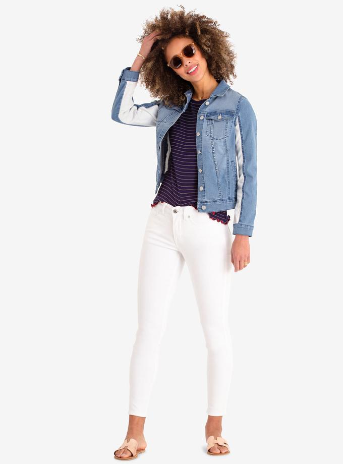 USPA WHITE MID RISE JEGGINGS Free shipping